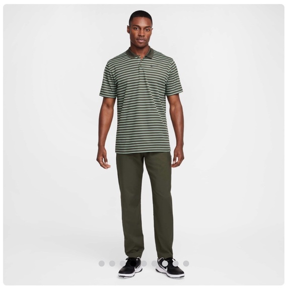 Nike Dri-FIT Victory Striped Golf Polo – Men’s Medium - Picture 3 of 10